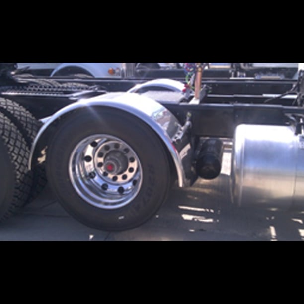 Custom component on truck chassis