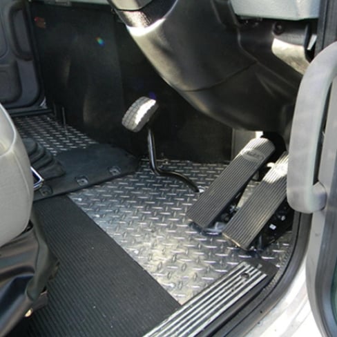 Truck pedals