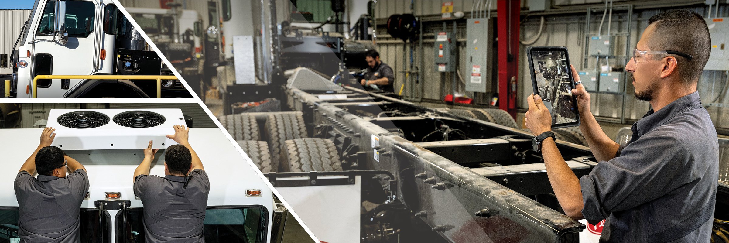 Pictures of Custom Vehicles Solutions technicians